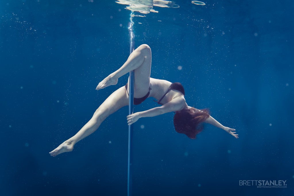 Underwater Pole Dance Fitness - Brett Stanley