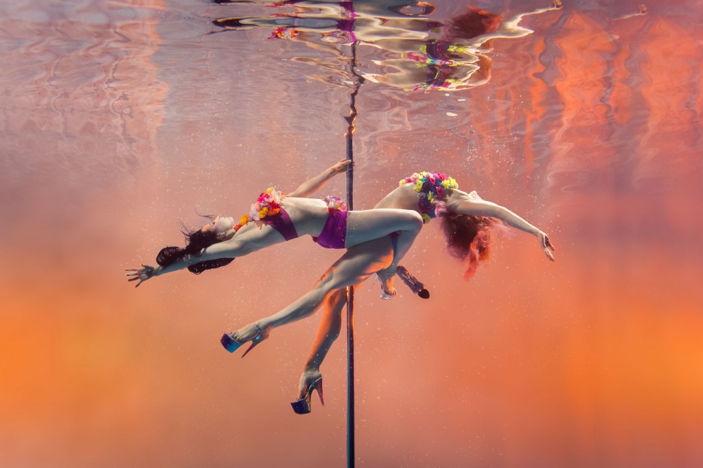 Underwater Pole Dance Photoshoot - Sydney 2015