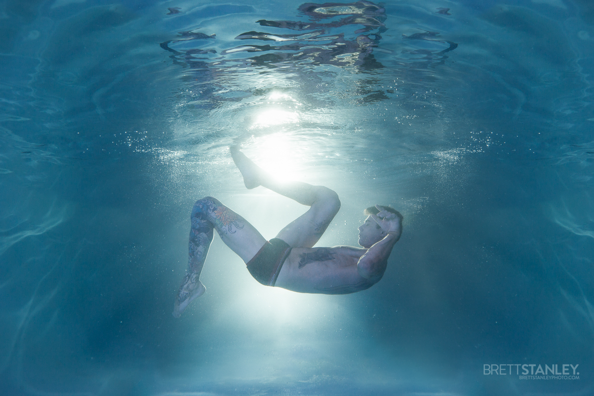 Джулия Хартманн Underwater