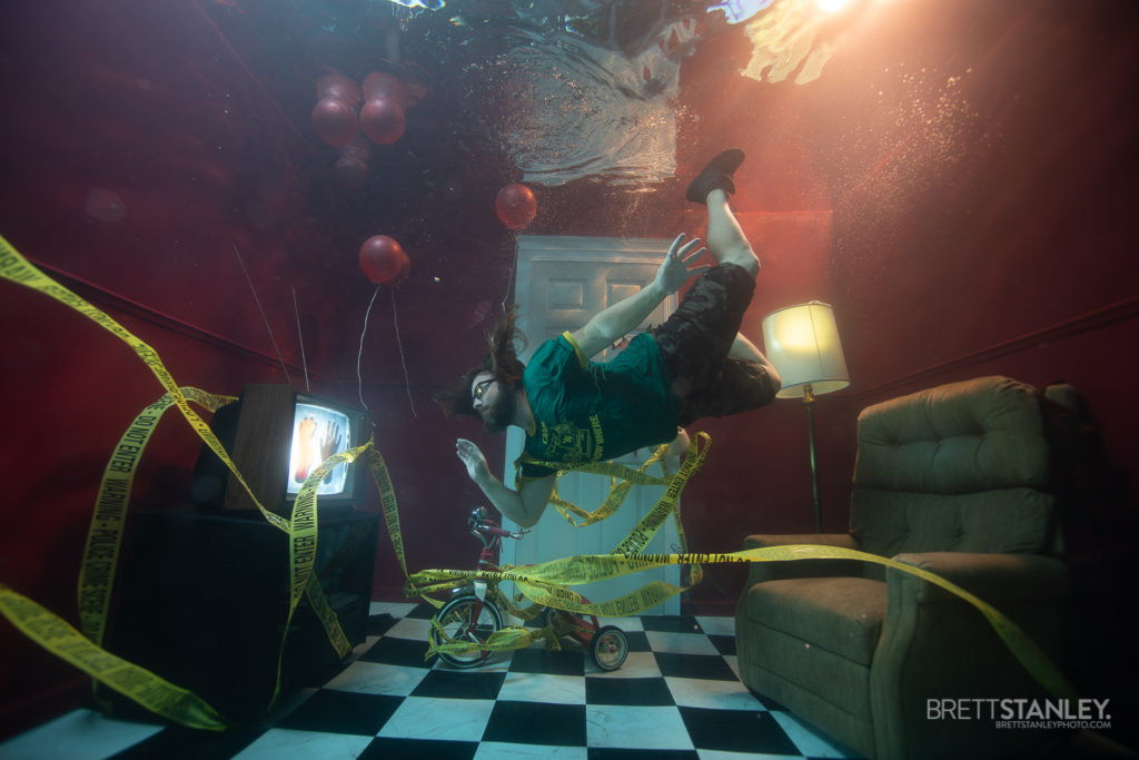 Halloween Underwater Horror Room - 2019
