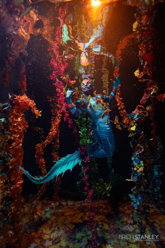 Halloween Underwater Garden Photoshoots - 2020