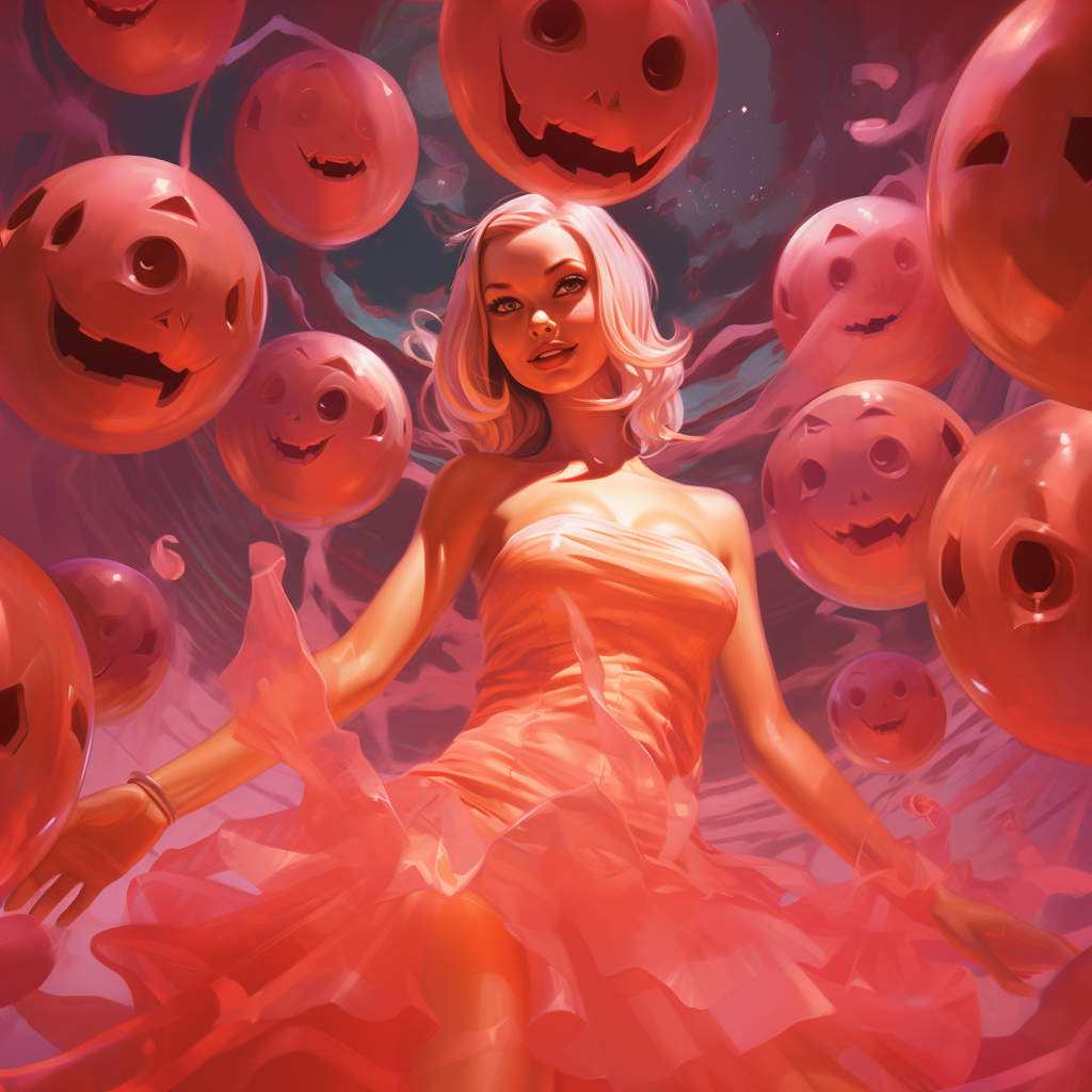 Ai Generated Underwater Barbie Image